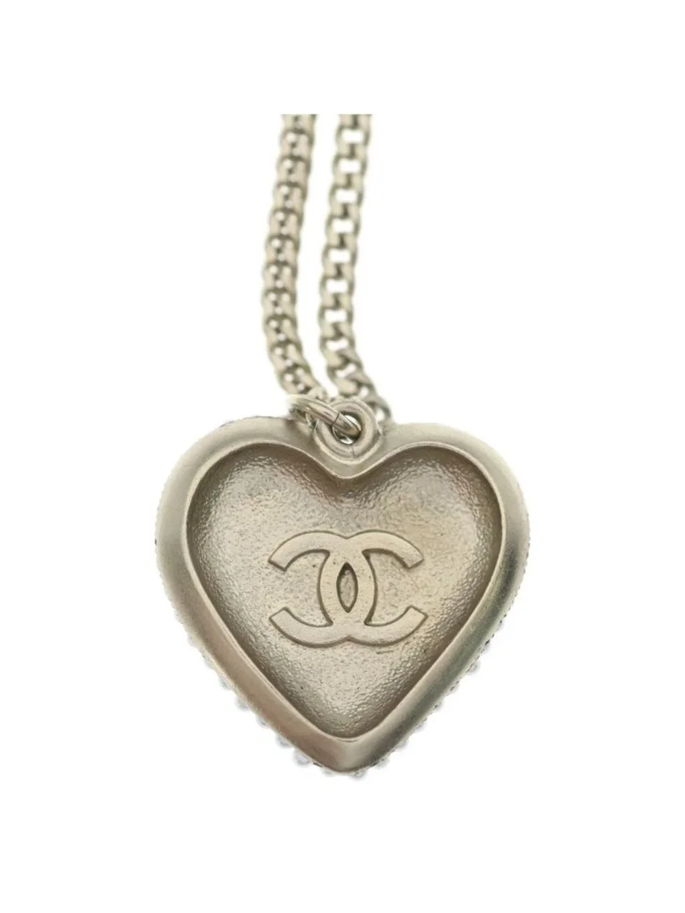 Chanel heart motif
